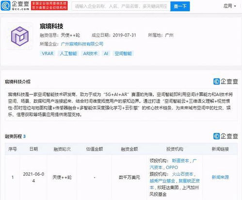 OPPO與廣汽資本共同投資空間智能技術研發商宸境科技，引領信息技術咨詢服務新浪潮